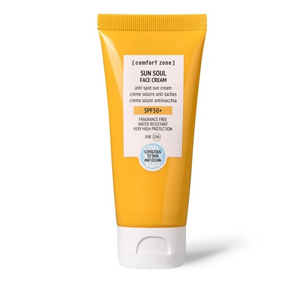 Comfort Zone, Sun Soul Face Cream SPF50+, 60 ml. - Hudpleje, Solcreme, Solfaktor