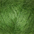 close up af garnoegle fra knitting for olive soft silk mohair farve kloevergroen
