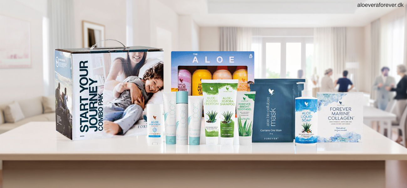 Start Your Journey Skin & Body startpakke fra Forever Living