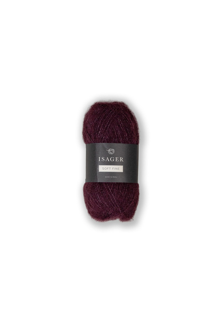 garnoegle af maerket isager soft fine fra isager farve 36