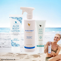 Aloe First, Aloe Vera Gelly & Aloe Body Lotion - gode efter en lang dag i solen
