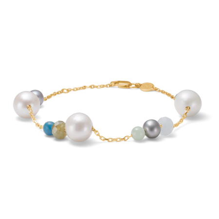 Spring Treasure armbånd i 14 karat guld