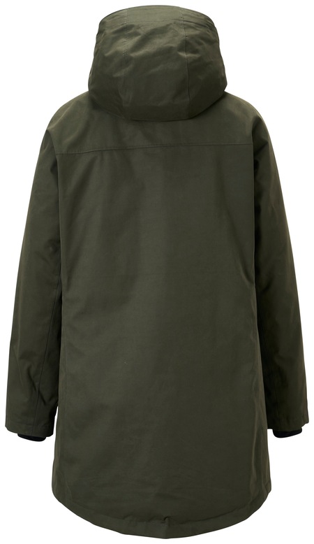 Pinewood Padded Vinter Parka dame jakke dark green