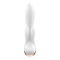 Satisfyer Double Flex rabbit vibrator med app og fleksibel silikone