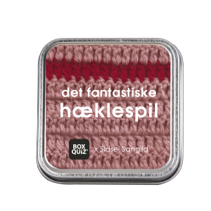 Æske med spillet det fantastiske hæklespil fra Sidsel Sangild