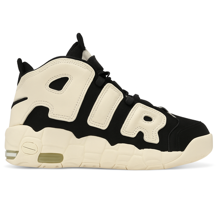 High-top sneakers i sort og hvid med AIR bogstaver og luftpudesål