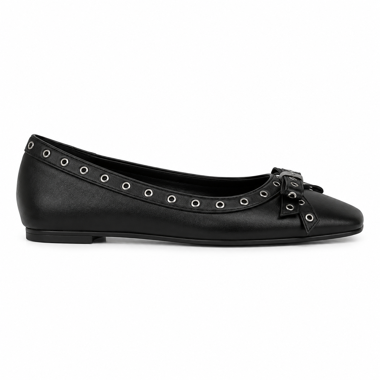 Noir Bow Sorte Ballerinaer - 36