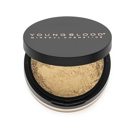 Youngblood, Mineral Rice Powder, Fv. Light, 12 gram - Makeup, Rispulver, Stopper fedtet look, Olieabsorberende, Pudder