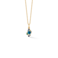 Four Seasons Winter Petite pendant in 14-carat gold