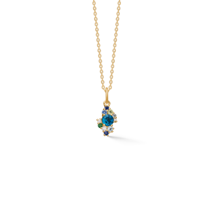 Four Seasons Winter Petite pendant in 14-carat gold