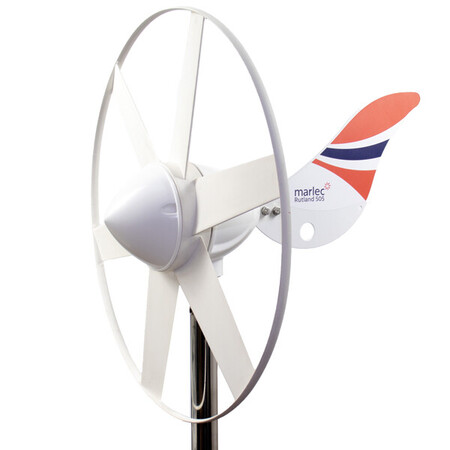 Rutland 505 vindmølle med regulator
