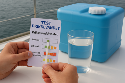 Drikkevandstest af dit drikkevand ombord på båden