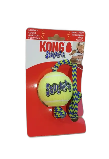 Kong SqueakAir bold med Tov Medium