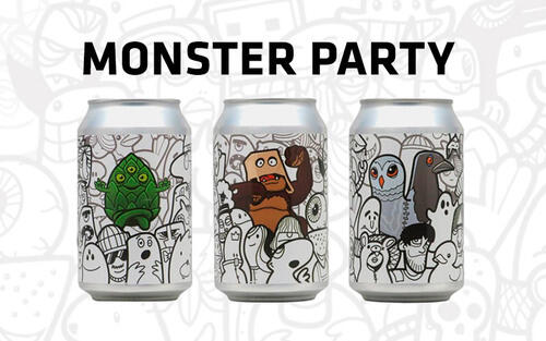 Monster Party - Colab med tre bryggerier fra Berlin