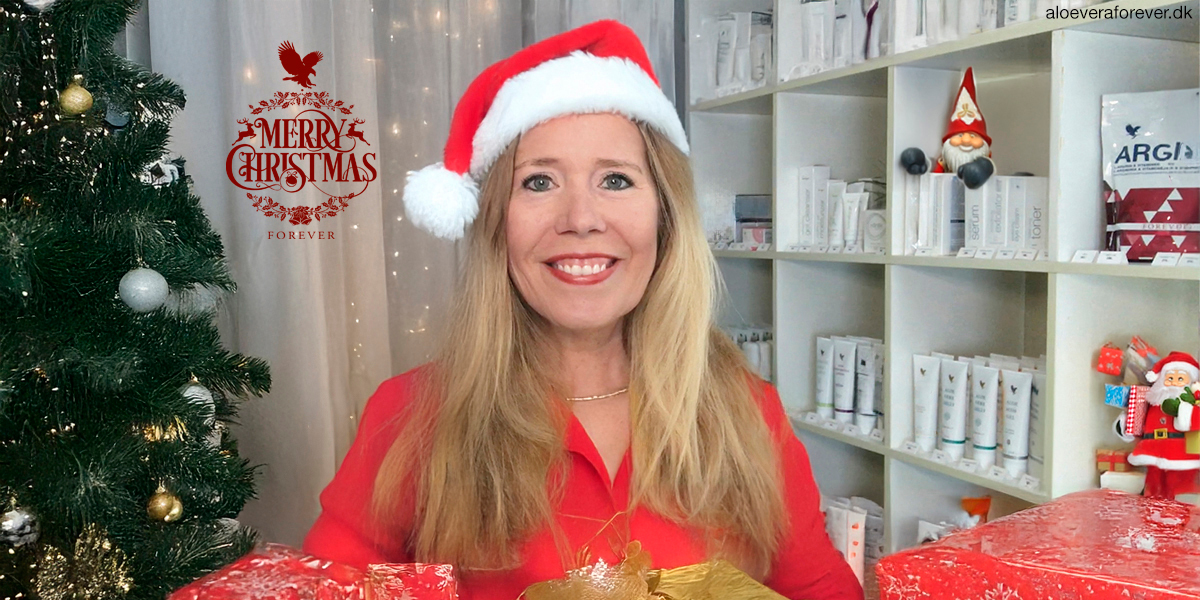Julegaver fra Forever Living præsenteret af Lili Fisker - Aloeveraforever.dk