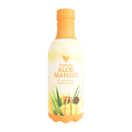 Forever Aloe Mango 1 liter i PET-flaske - Aloe vera juice med mango