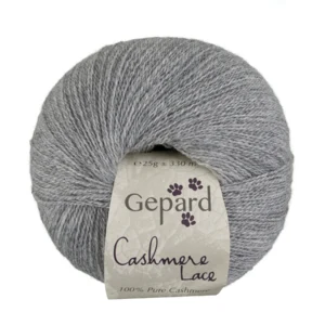 Gepard garn cashmere lace i farven vildmarkståge