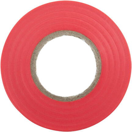 Isoleringsbånd 19mm X 20m. - Rød