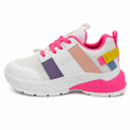 Chunky sneaker hvid multicolor – sporty streetwear