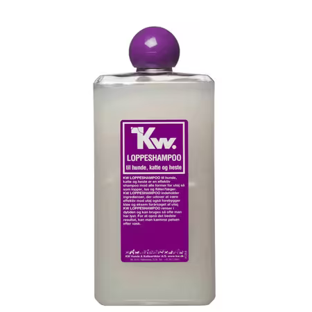 KW Loppeshampoo 500 ml. - Pelspleje til fjernelse af lopper
