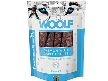Woolf Salomon with carrot strips - 100g