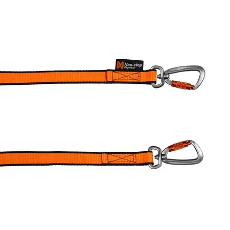 Non-stop dogwear Bungee Leash Double