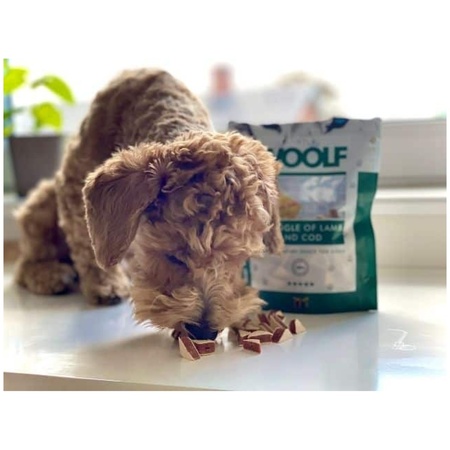 Woolf lamb and cod triangle - 100g