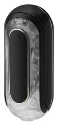 Sort TENGA Flip Zero Black masturbator med vibrator, vakuumfunktion og blødt TPE-sleeve