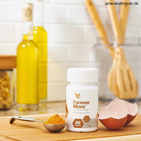 Forever Move kosttilskud med gurkemeje og æggeskalsmembran