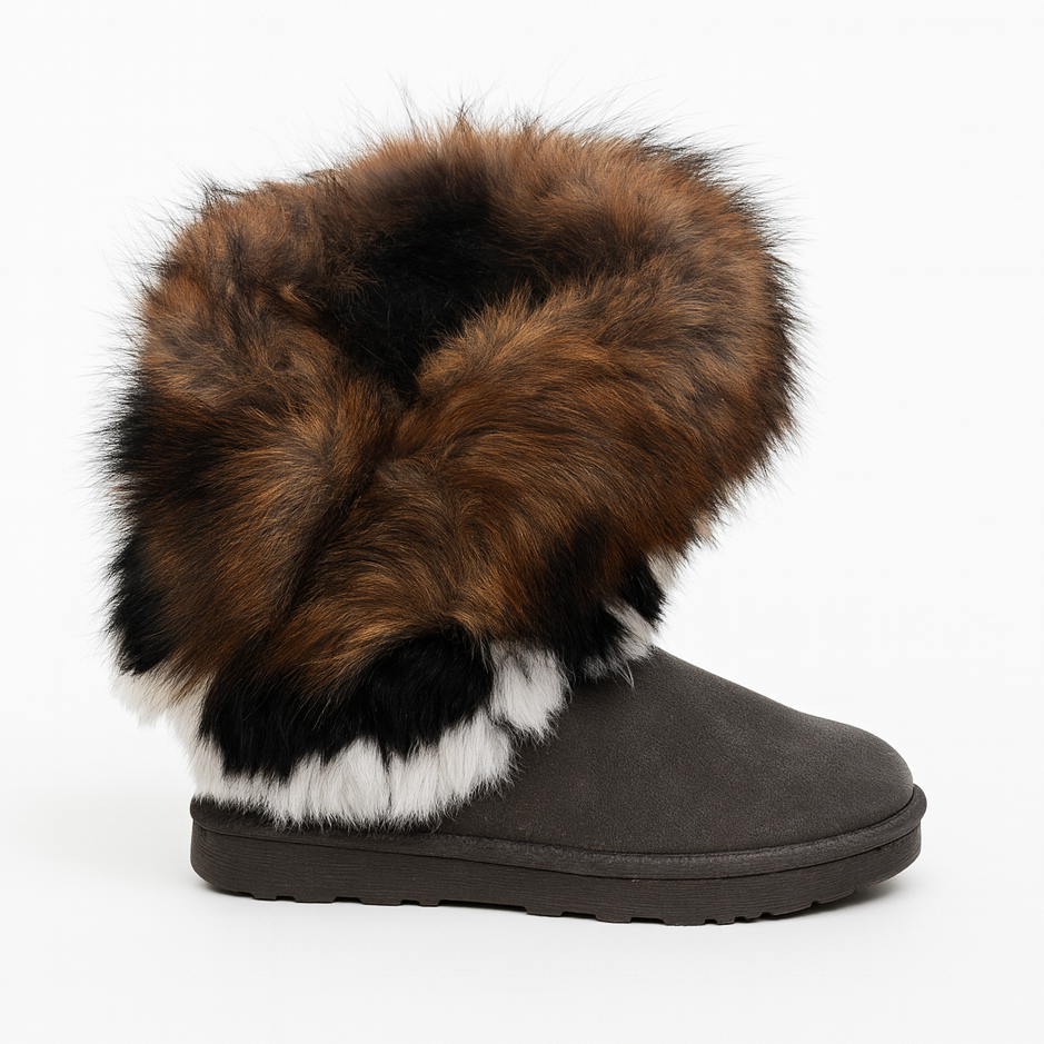 Dame Støvler Grå - 36