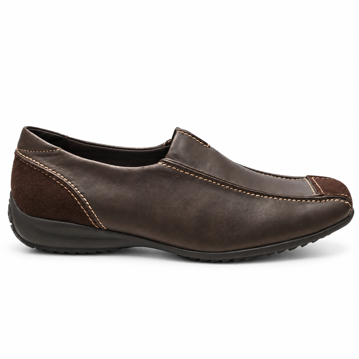 Gino Ventori Loafer Med Stikninger Mocca - 39
