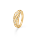 Eternal Flame ring in 14-carat gold