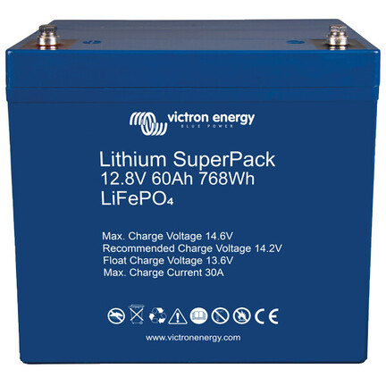 Victron Lithium SuperPack 12,8V 60Ah batteri