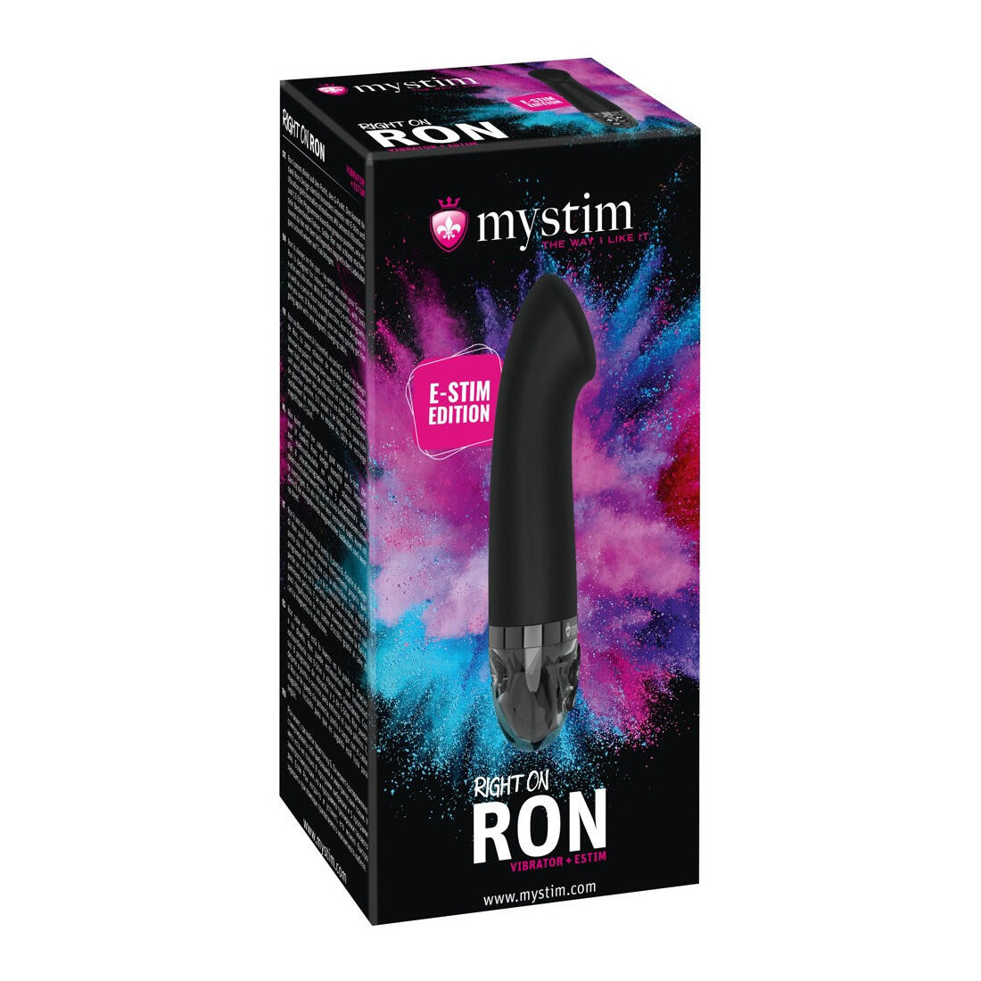 Mystim Right On Ron Stød Stimulerende Vibrator