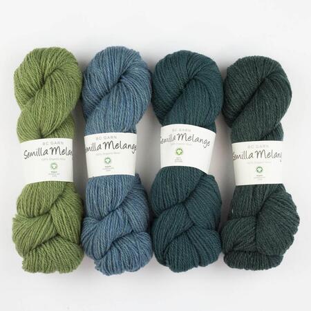 Semilla Melange GOTS certificeret Økologisk garn ren uld