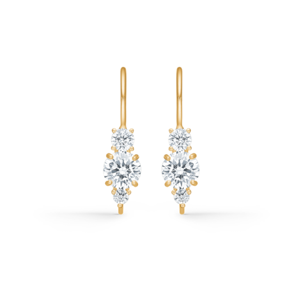 BEATRICE earrings in 8 karat gold | Danish design by Mads Z