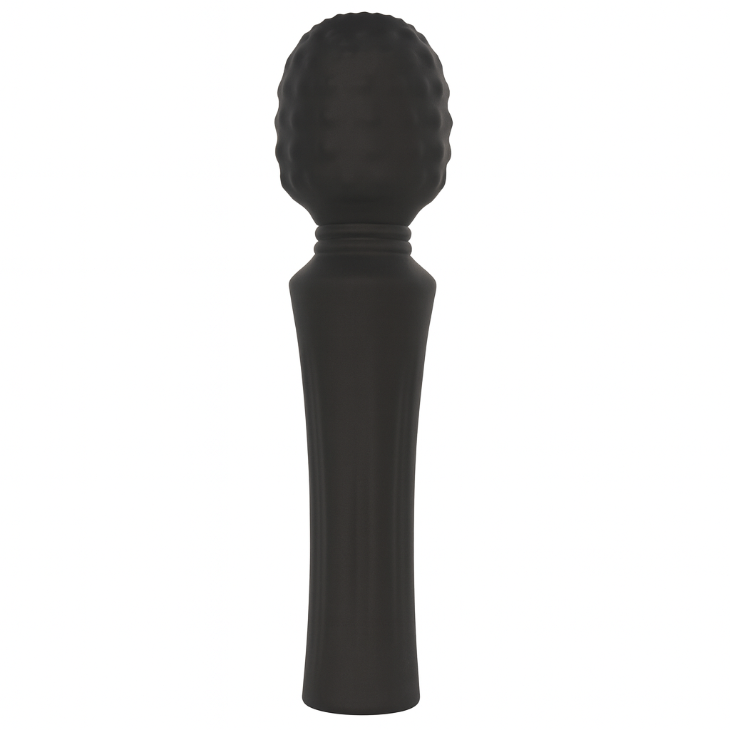 Rechargeable Power Wand Silicone Boss Series Black