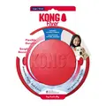 KONG Flyer frisbee til hund i naturgummi med diameter 23 cm vist på billede