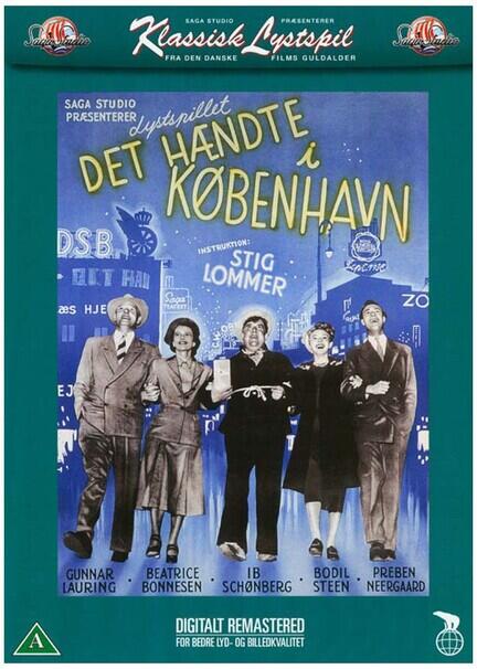 Det hændte i København, DVD Film, Movie