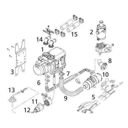 Webasto Thermo Top Evo Marine dieselvarmer