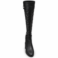 Tamaris 85601 sort støvle str. 41 set forfra og ovenfra