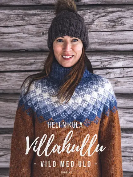 Forside til bogen Villahullu - Vild med uld af Heli Nikula