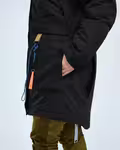 Pinewood Wilda Padded Parka Jakke - Dame - Sort