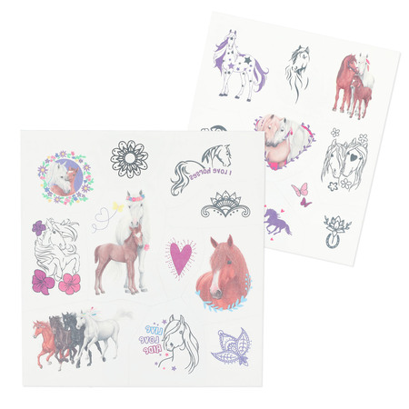 Miss Melody børne tatoveringer med heste