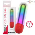 INTENSE Debbie Rainbow regnbuefarvet mini vibrator med 10 vibrationsprogrammer