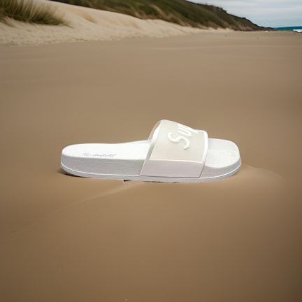 Hvide sandaler