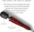 Doxy Let’s Get It On – Original Wand el-drevet massager i sort med kraftige vibrationer og 3 m kabel