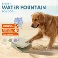 CoolPets Splash Water Fountain - Olivengrøn