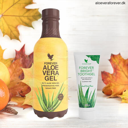 Sunde rutiner: Forever Bright Toothgel og Forever Aloe Vera Gel