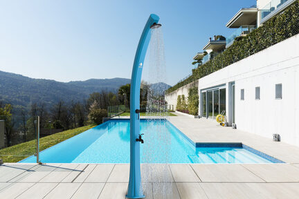 Douche Solaire XXL – Chauffage Naturel, Réservoir 40 Litres | Idéale Camping, Jardin, Piscine - 4